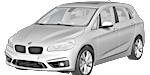 BMW F45 U0799 Fault Code